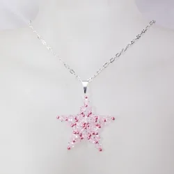 Pendant 45cm - Libra-Silver Chain - Pendant 45cm - Laiton argenté